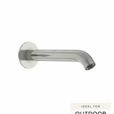 Elle 316 Stainless Steel Wall Spout - Brushed Stainless