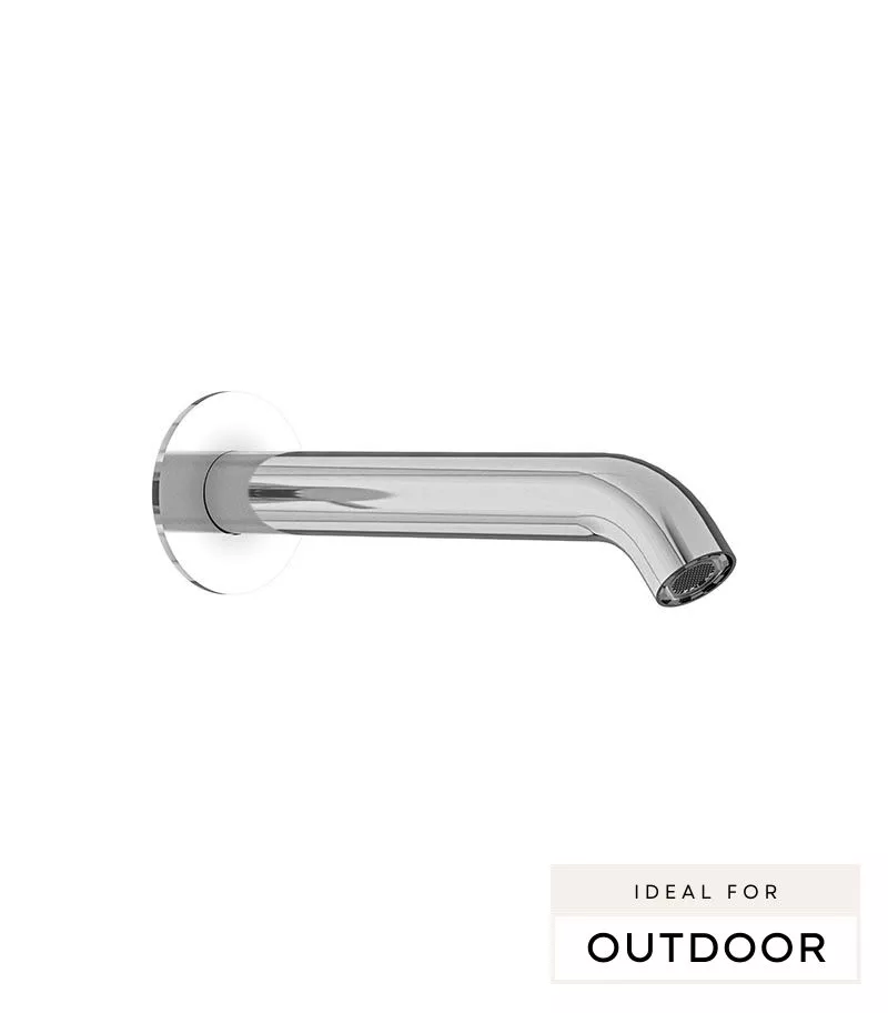 Elle 316 Stainless Steel Wall Spout - Chrome