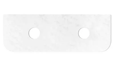 Bondi stone top - Solid surface cloudy carrara marble 1500mm wide