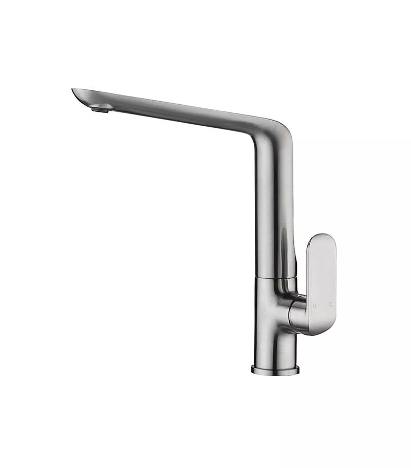 IKON Kara Brushed Nickel Sink Mixer