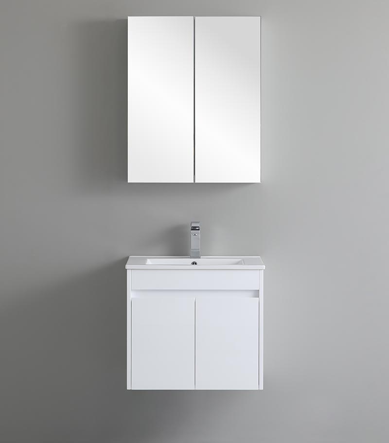 Bexley 600mm Wall Hung Vanity - Gloss White