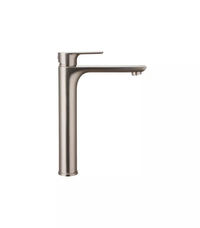 Luxus Tall Basin Mixer - Brushed Nickel
