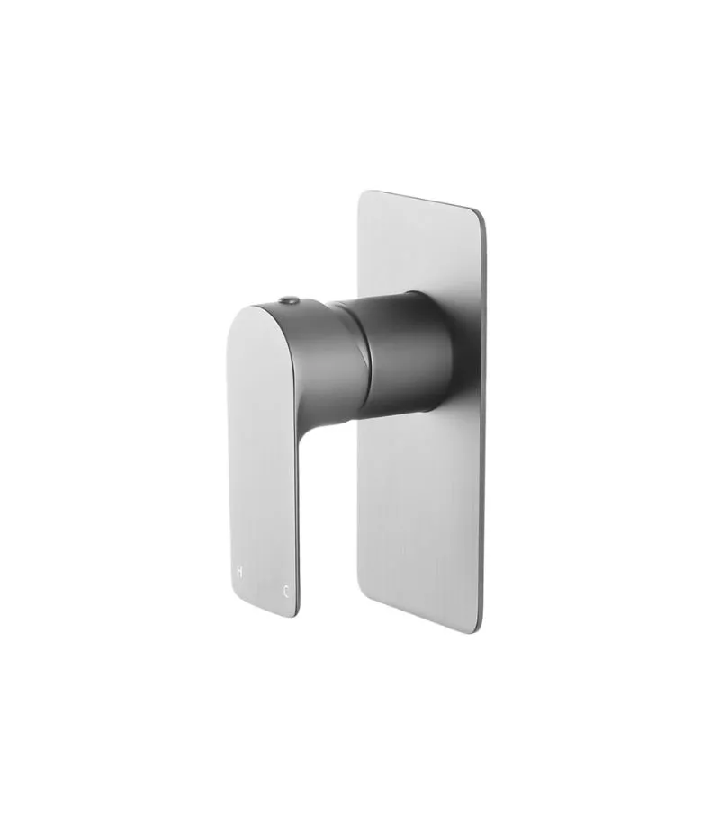 Luxus Wall/Shower Mixer - Brushed Nickel