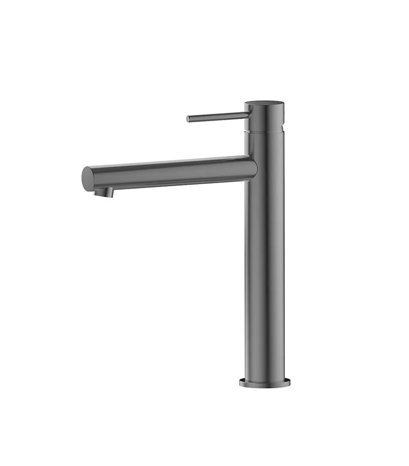 Opus II Gunmetal Grey Stainless Steel High-rise Basin Mixer