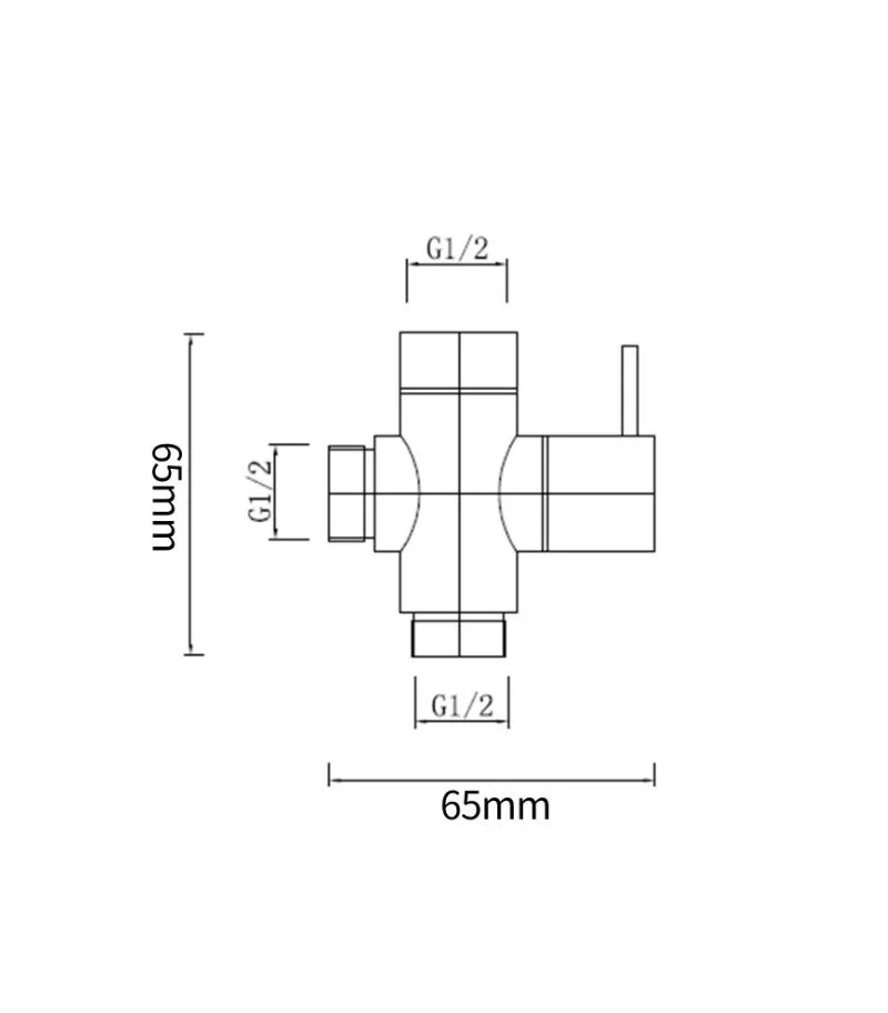 Aqua Toilet Bidet Spray Diverter - Specification