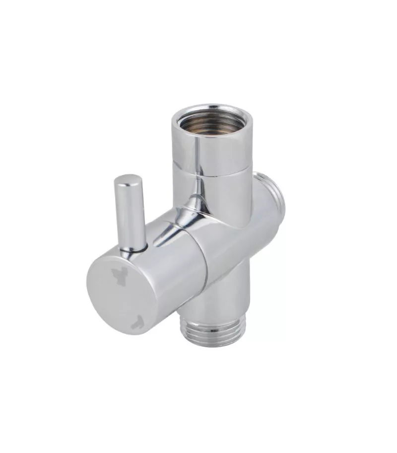 Aqua Toilet Bidet Spray Diverter - Chrome