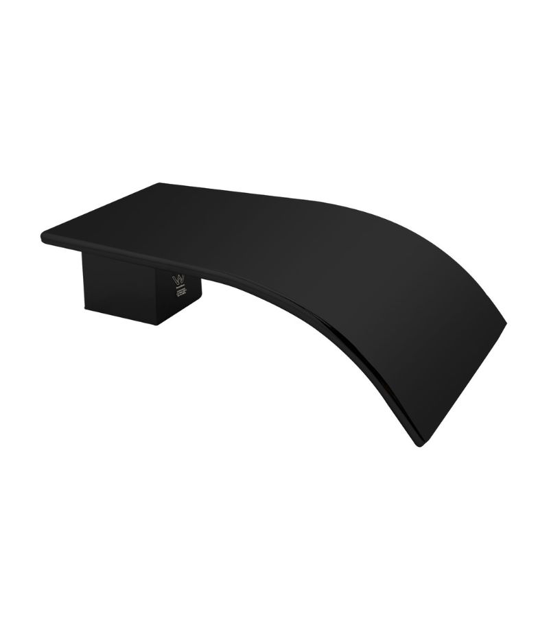 Waterfall Bathtub/Basin Wall Spout - Black