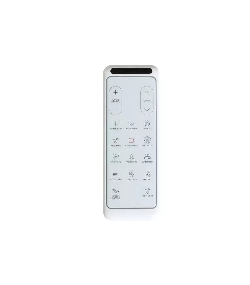 SMBD Remote Control Stella Smart Toilet Seat - Gloss White