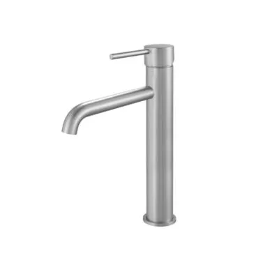 Lucid Tall Basin Mixer - Brushed Nickel