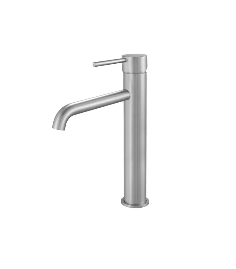 Lucid Tall Basin Mixer - Brushed Nickel