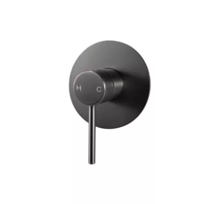 Lucid Wall/Shower Mixer - Gunmetal Grey