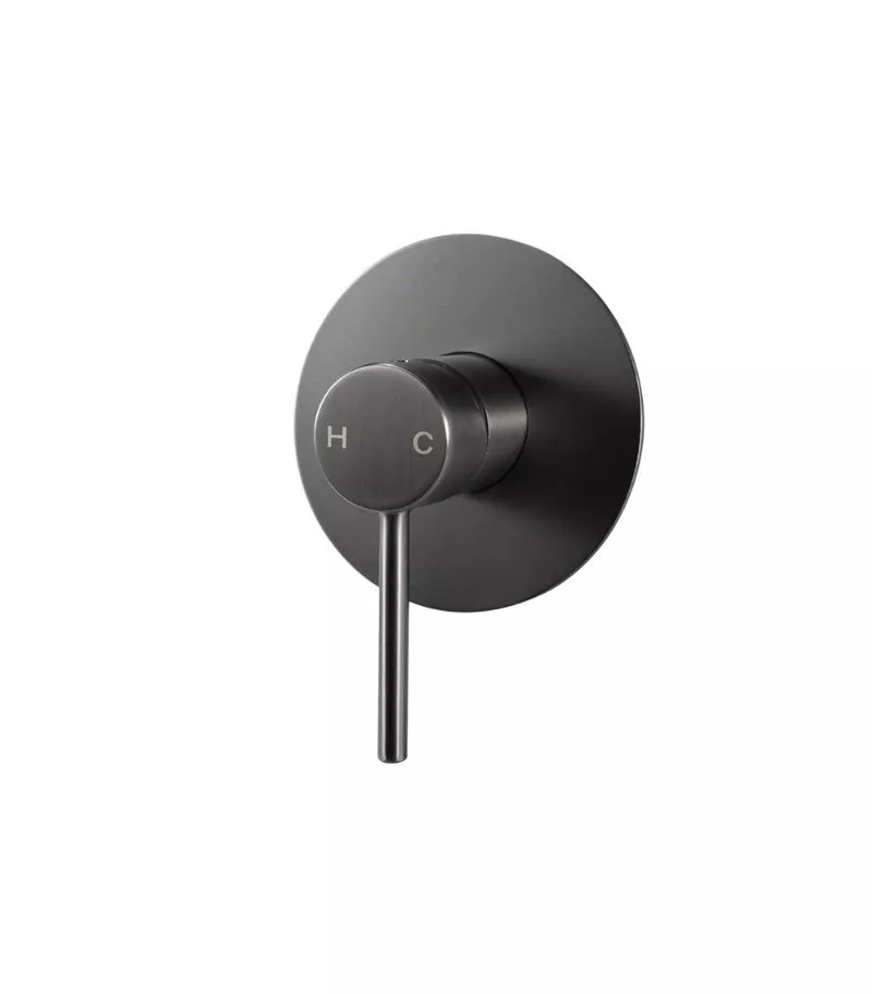 Lucid Wall/Shower Mixer - Gunmetal Grey