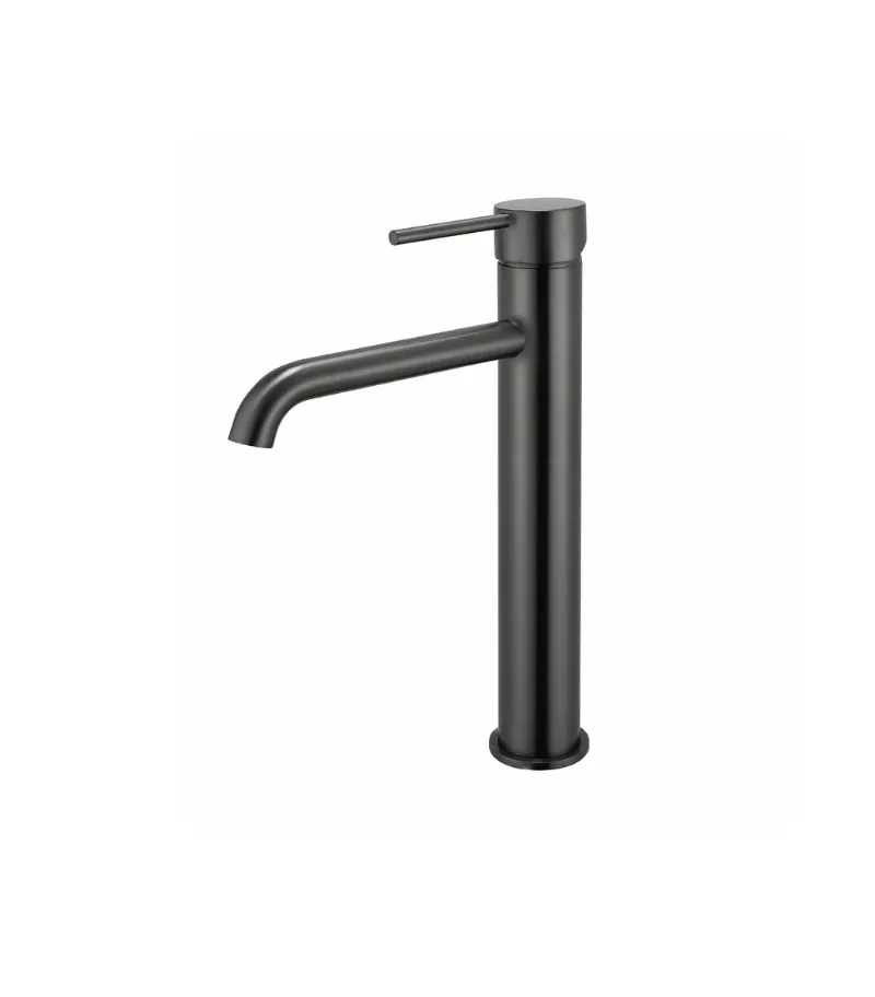 Lucid Tall Basin Mixer - Gunmetal Grey