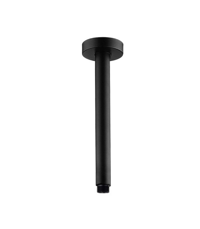 Lucid Round Ceiling Arms - Matt Black