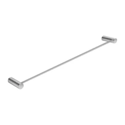 Lucid Pin 600mm Single Towel Rail - Brushed Nickel
