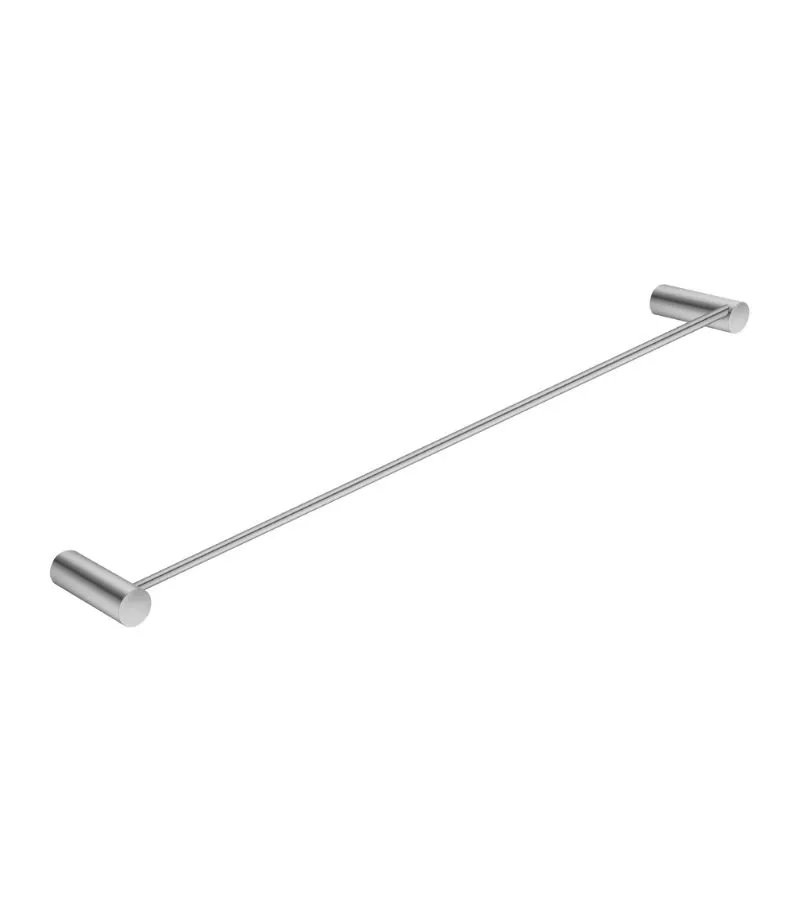 Lucid Pin 600mm Single Towel Rail - Brushed Nickel