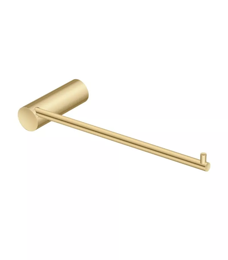 Lucid Pin Towel Bar - Brushed Brass