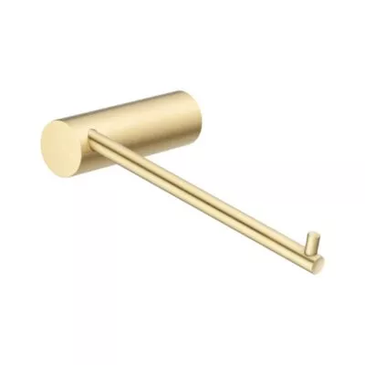 Lucid Pin Toilet Roll Holder - Brushed Brass