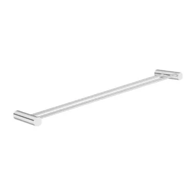Lucid Pin 600mm Double Towel Rail - Chrome