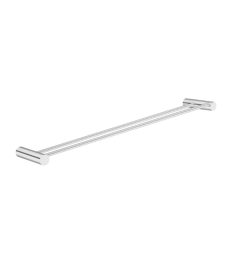Lucid Pin 600mm Double Towel Rail - Chrome