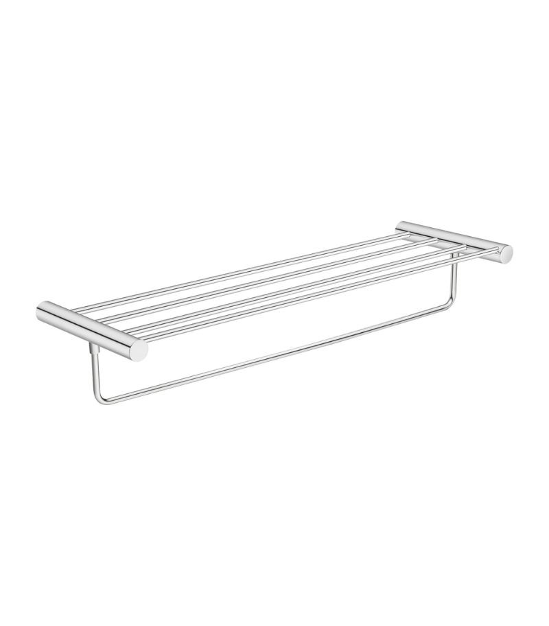 Lucid Pin 600mm Towel Rack - Chrome