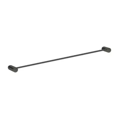 Lucid Pin 600mm Single Towel Rail - Gunmetal