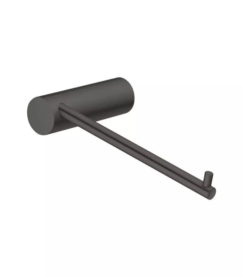 Lucid Pin Toilet Roll Holder - Gunmetal