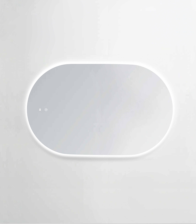 Noosa 900mm/1200mm Frameless Oval LED Mirror Noosa 900mm/1200mm Frameless Oval LED Mirror