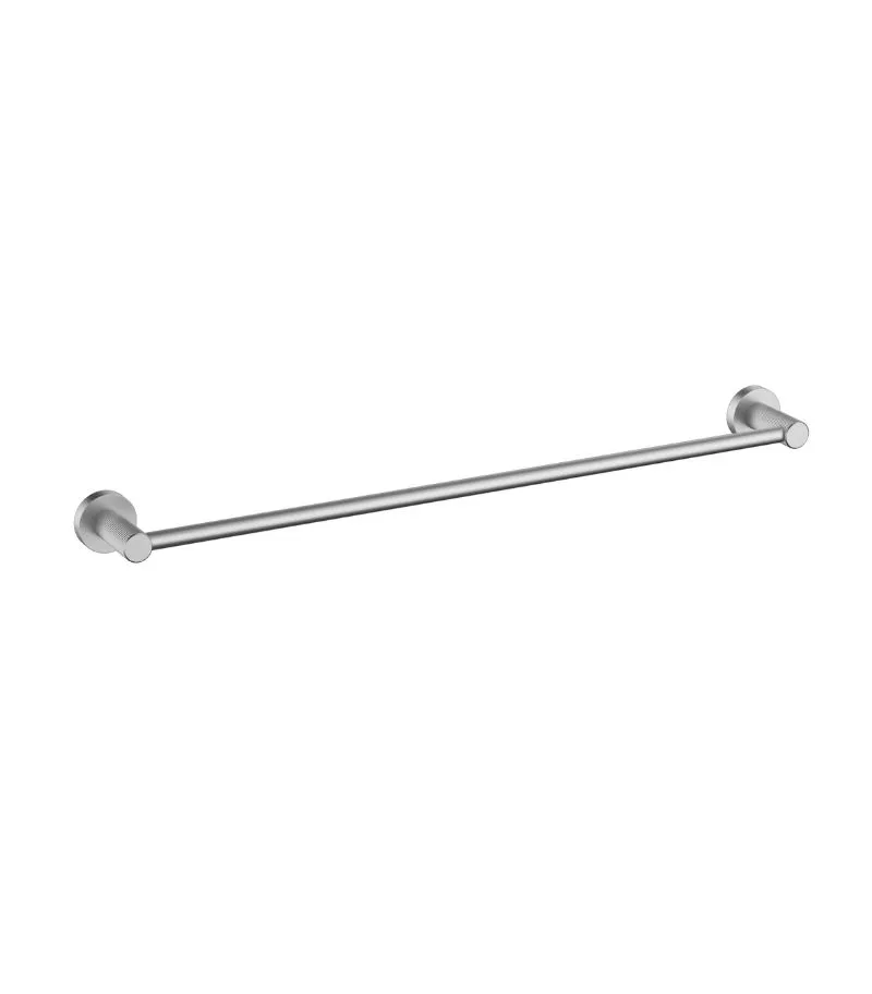 IKON Linie Single Towel Rail Brushed Nickel