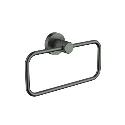 IKON Linie Towel Ring Gunmetal