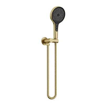 Galaxy Four-function Wall-mounted Handheld Shower - Brushed Gold