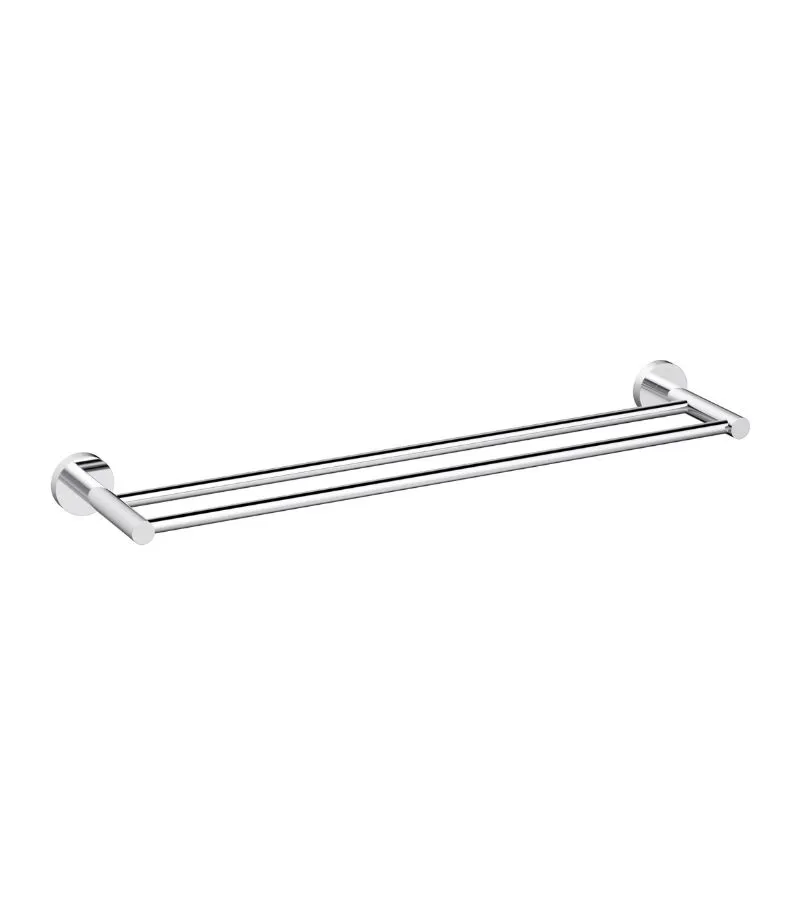 Otus Slimline SS304 Double Towel Rail - Chrome