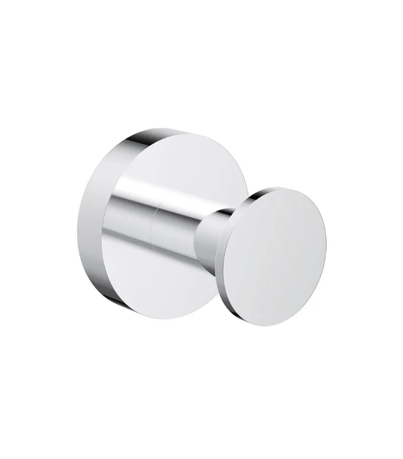 Otus Slimline Single Robe Hook - Chrome