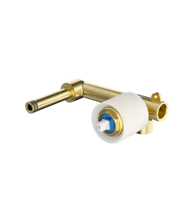 IKON Sulu II Wall Mounted Basin or Bath Mixer with Cover Plate Body