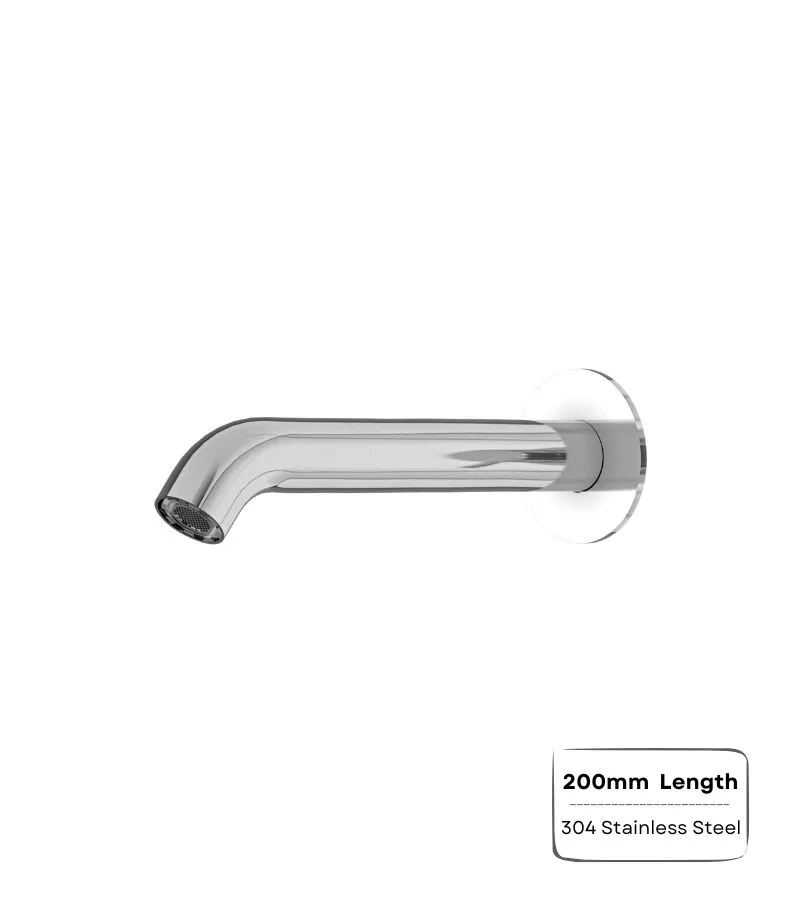 Amoza Basin or Bath Spout - Chrome