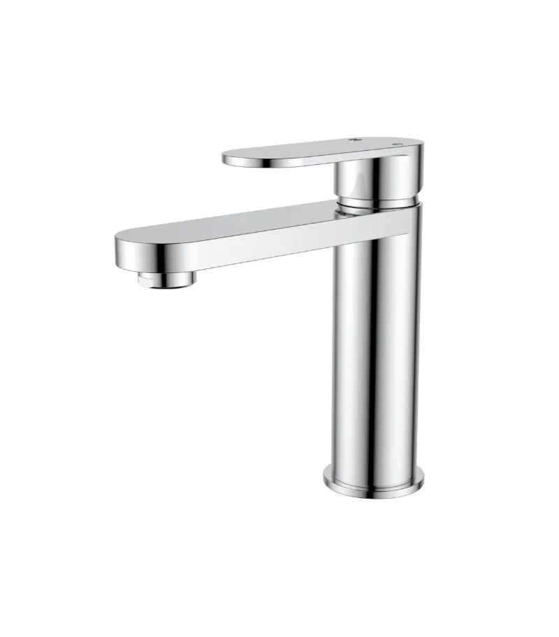 Sora Stainless Steel Short Basin Mixer
