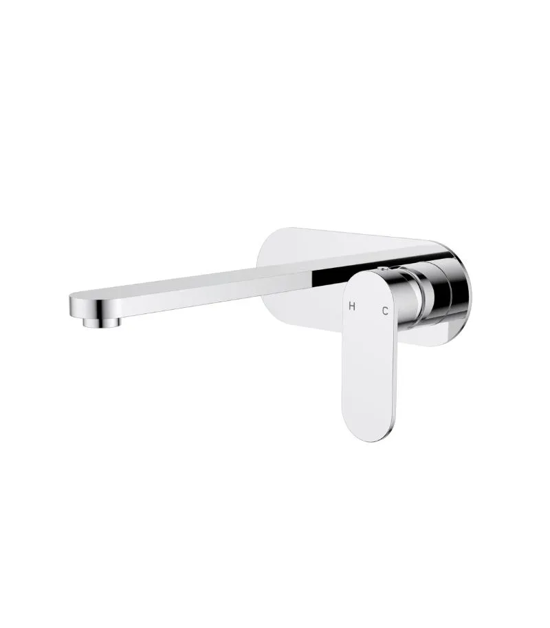 Sora Stainless Steel Basin/Bath Mixer with Cover Plate