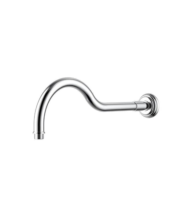 Clasico Horizontal Shower Arm - Chrome