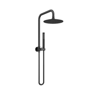 Amoza SST Twin Shower No Rail - Matt Black