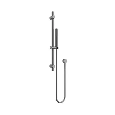 Amoza SST Hand Shower On Rail - Gunmetal