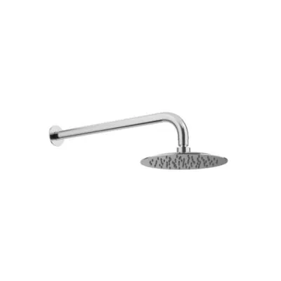 Amoza SST Shower Head With Straight Arm - Chrome