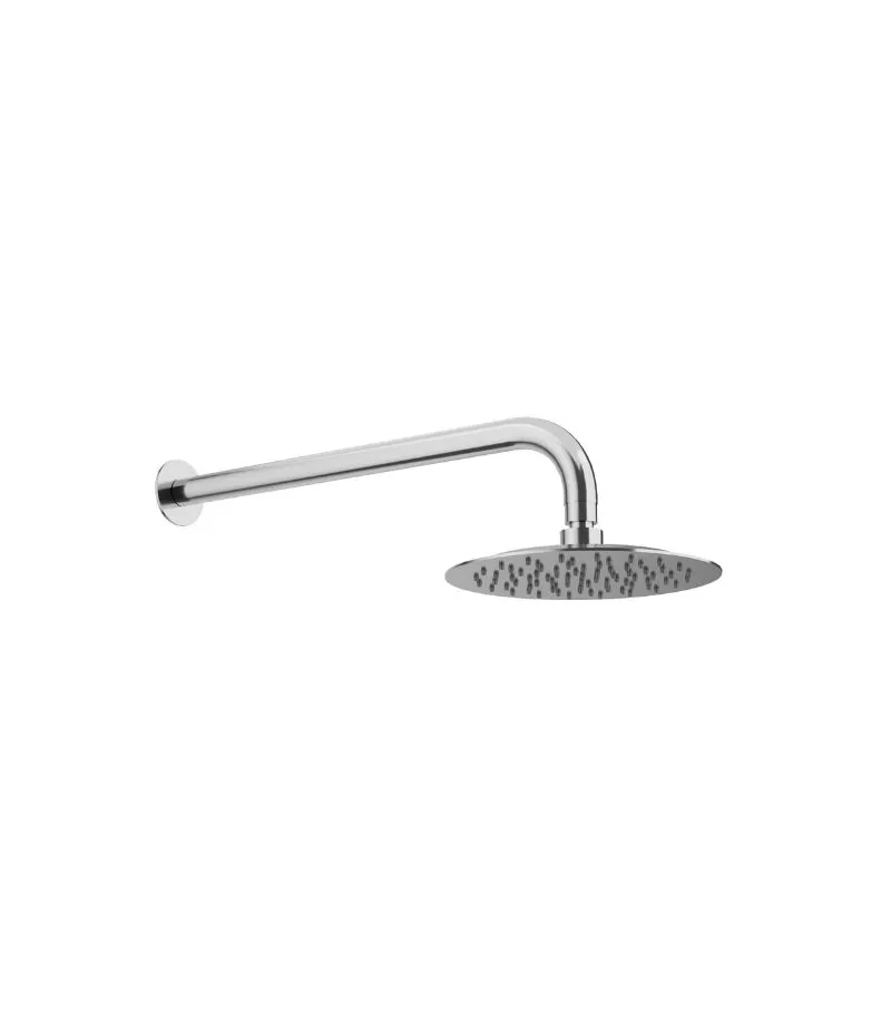 Amoza SST Shower Head With Straight Arm - Chrome