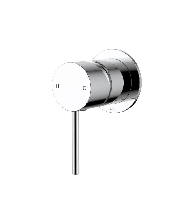 Hali Wall Mixer - 60mm Cover Plate | Chrome