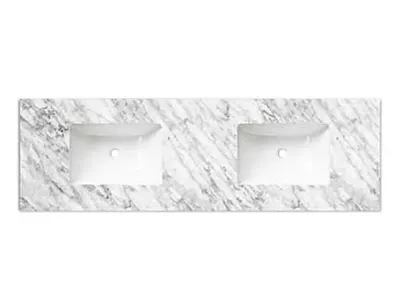 Byron 1500mm Double Bowl Wall Hung Vanity - Sable Walnut
