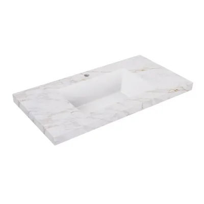 Callacatta White Sintered Stone Basin