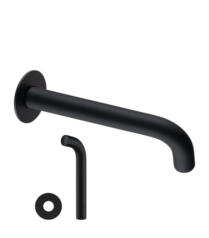 Lucid Pin Basin/Bath Spout - Matte Black
