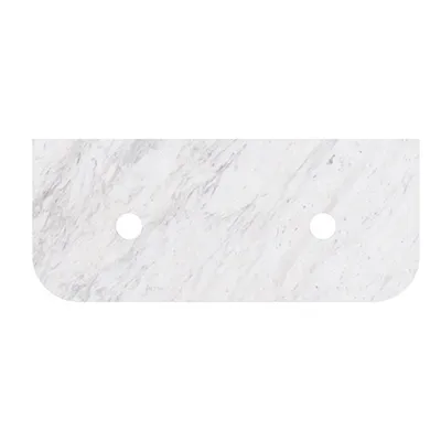 Estella 1200mm Double Bowl Wall Hung Vanity – Matt White