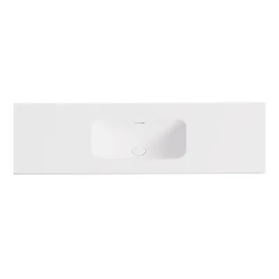 Brighton 1200mm Single Bowl Freestanding Vanity - Matt White